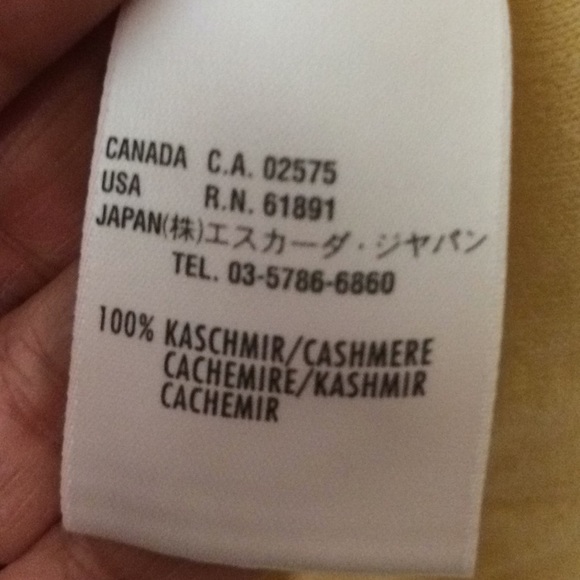 Escada Cashmere Sweater - Picture 7 of 8